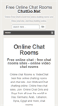 Mobile Screenshot of chatgo.net