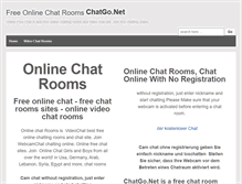 Tablet Screenshot of chatgo.net
